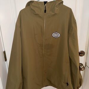 Retroblaster Men's Olive Windbreaker
